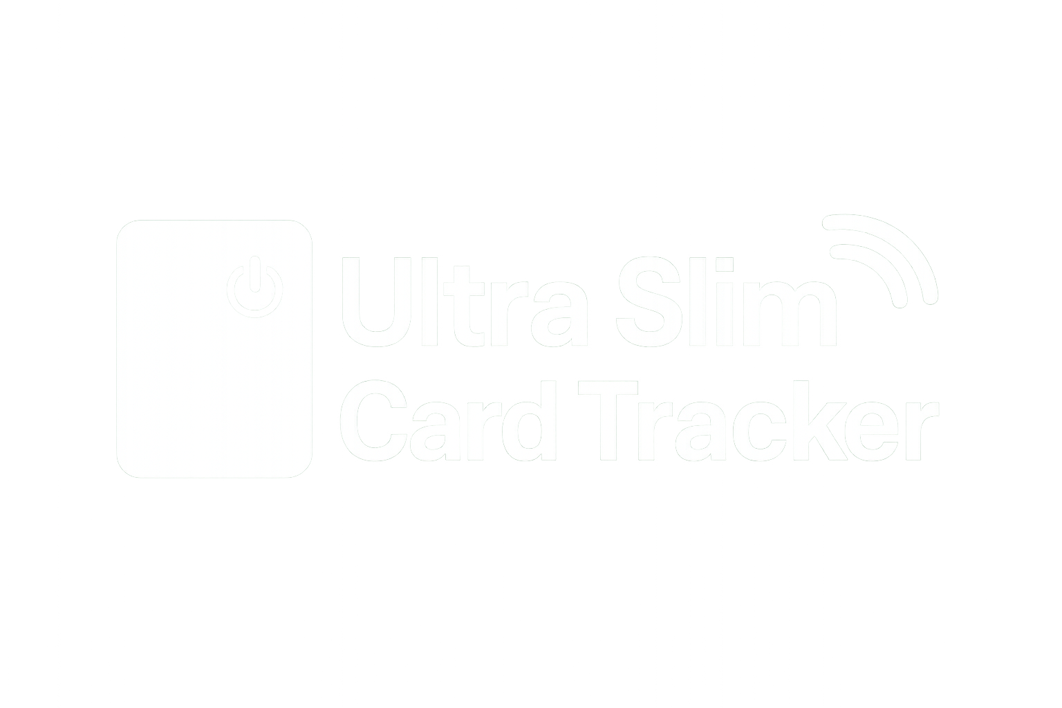 Ultra Slim Card Tracker