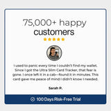 Wireless charger for Ultra Slim Card Tracker 