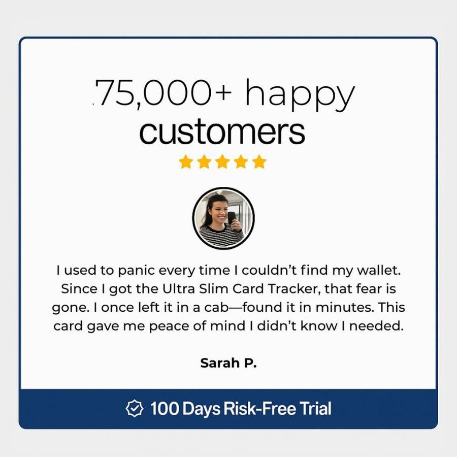 Wireless charger for Ultra Slim Card Tracker 