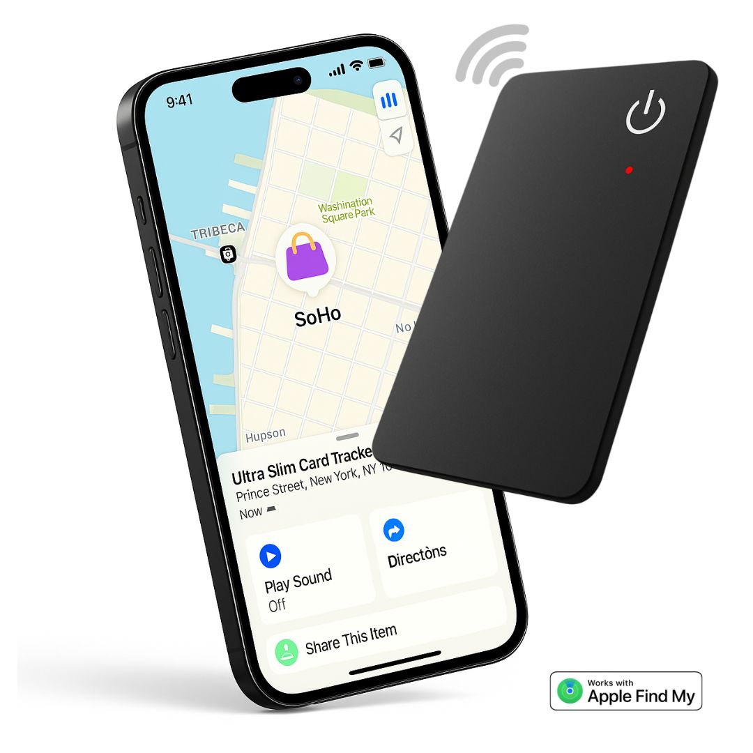 Ultra Slim Card Tracker - Never Lose Your Valuables Again