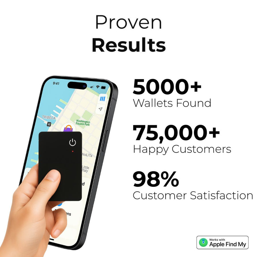 Ultra Slim Card Tracker Bundle 3 Cards Get 2 Free - Never Lose Your Valuables Again