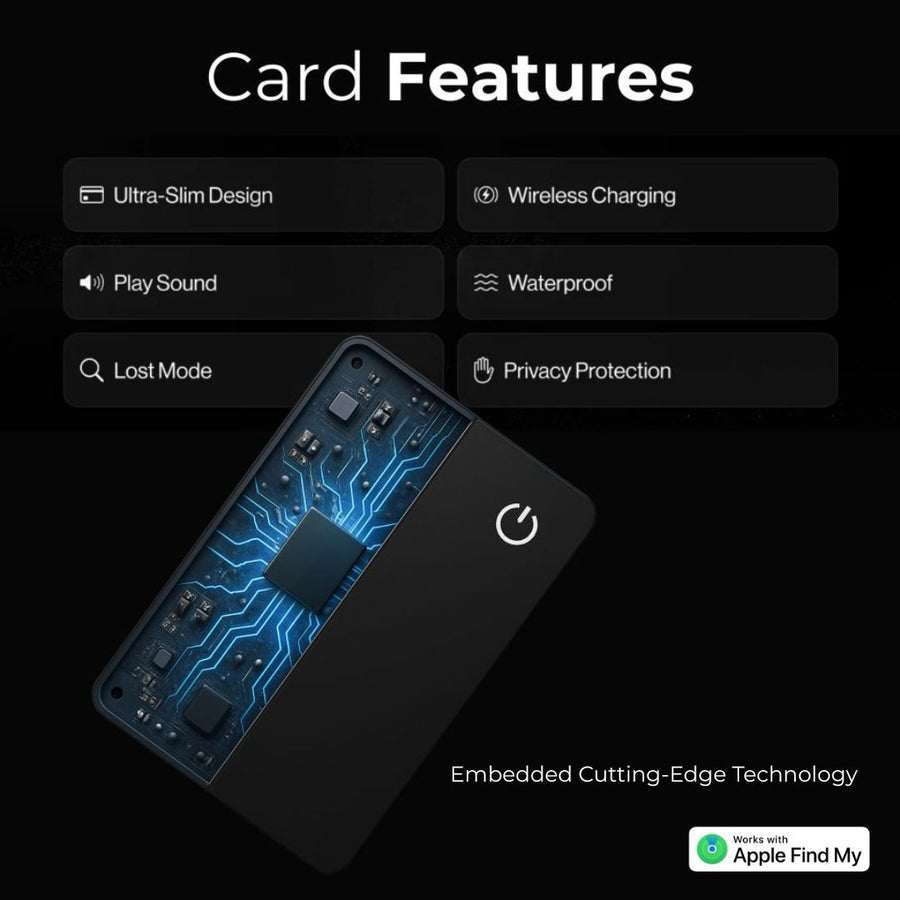 Ultra Slim Card Tracker Bundle 3 Cards Get 2 Free - Never Lose Your Valuables Again
